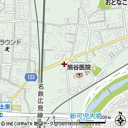 岐阜県可児市下恵土306周辺の地図