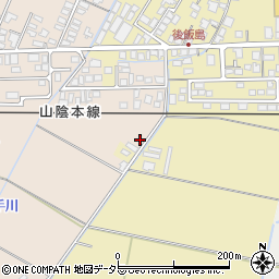 島根県安来市今津町448-11周辺の地図
