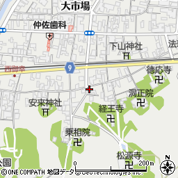 島根県安来市安来町1435周辺の地図