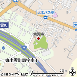 願興寺周辺の地図