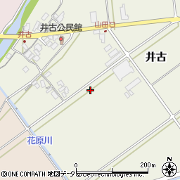 鳥取県八頭郡八頭町井古周辺の地図
