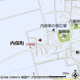滋賀県長浜市内保町1328周辺の地図