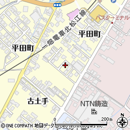 島根県出雲市平田町2010周辺の地図