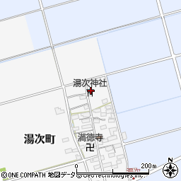 滋賀県長浜市湯次町15周辺の地図