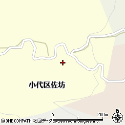 兵庫県美方郡香美町小代区佐坊305周辺の地図