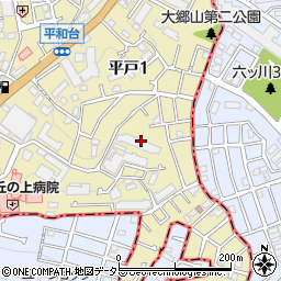日神パレステージ東戸塚周辺の地図