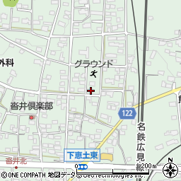 岐阜県可児市下恵土975周辺の地図