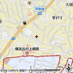 パールハイム東戸塚周辺の地図