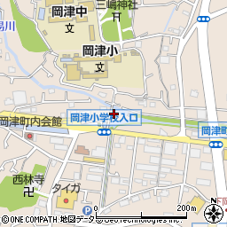 神奈川県横浜市泉区岡津町240周辺の地図