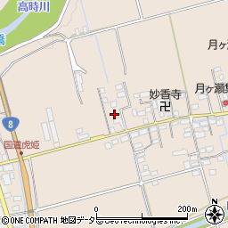 滋賀県長浜市月ヶ瀬町228周辺の地図