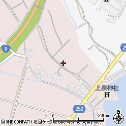 鳥取県米子市泉周辺の地図