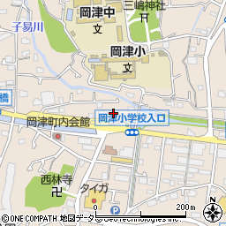 神奈川県横浜市泉区岡津町242周辺の地図
