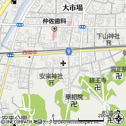 島根県安来市安来町1602周辺の地図