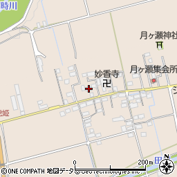 滋賀県長浜市月ヶ瀬町217周辺の地図
