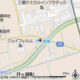 滋賀県長浜市月ヶ瀬町151周辺の地図
