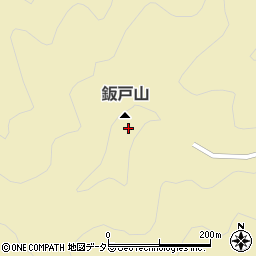 鈑戸山周辺の地図