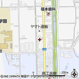 福留ハム松江営業所周辺の地図