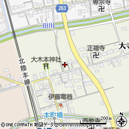 滋賀県長浜市大寺町937周辺の地図