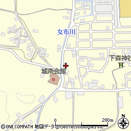 京都府舞鶴市女布821周辺の地図
