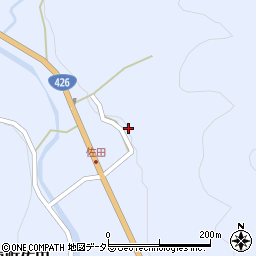 兵庫県豊岡市但東町佐田747周辺の地図