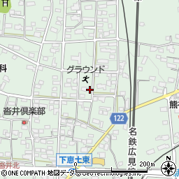 岐阜県可児市下恵土973周辺の地図