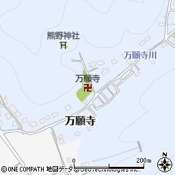 万願寺周辺の地図