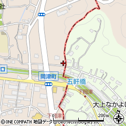 神奈川県横浜市泉区岡津町2436周辺の地図