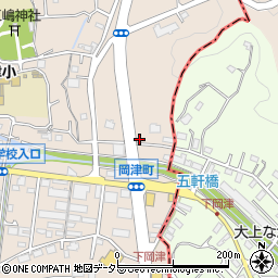 神奈川県横浜市泉区岡津町2441周辺の地図
