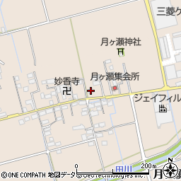 滋賀県長浜市月ヶ瀬町192周辺の地図
