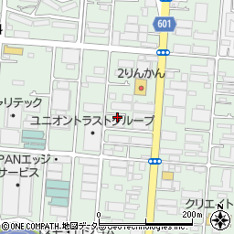 神奈川県厚木市岡田2丁目2-9周辺の地図