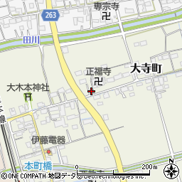 滋賀県長浜市大寺町894周辺の地図