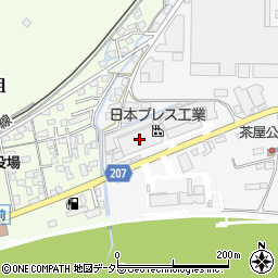 日本プレス工業株式会社周辺の地図