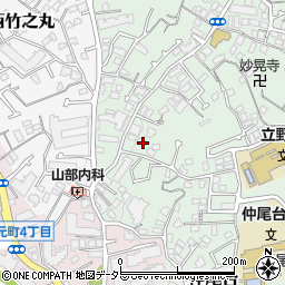 神奈川県横浜市中区竹之丸113周辺の地図