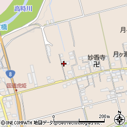 滋賀県長浜市月ヶ瀬町234周辺の地図