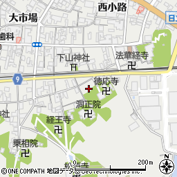 島根県安来市安来町1466周辺の地図