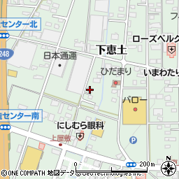 岐阜県可児市下恵土4022周辺の地図
