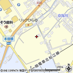 島根県出雲市平田町1757周辺の地図