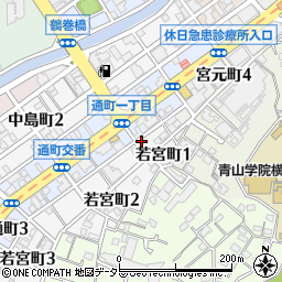 神奈川県横浜市南区若宮町1丁目5周辺の地図