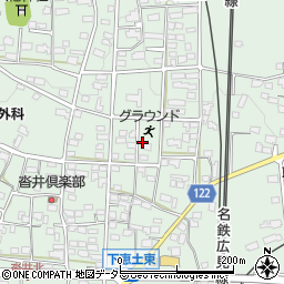 岐阜県可児市下恵土1025周辺の地図