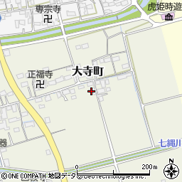 滋賀県長浜市大寺町747周辺の地図