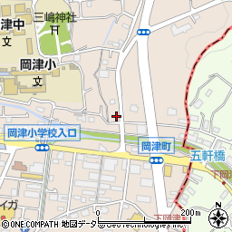 神奈川県横浜市泉区岡津町2381周辺の地図