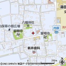 滋賀県長浜市内保町1306周辺の地図