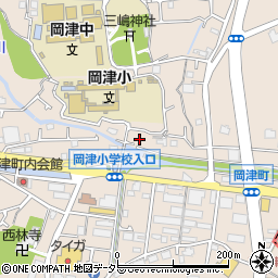 神奈川県横浜市泉区岡津町2364周辺の地図