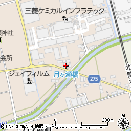 滋賀県長浜市月ヶ瀬町133周辺の地図