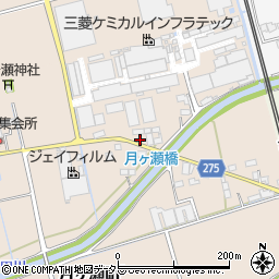 滋賀県長浜市月ヶ瀬町132周辺の地図