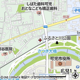 岐阜県可児市下恵土103-1周辺の地図