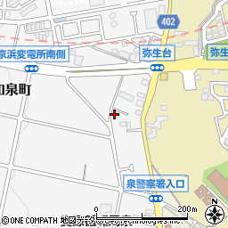 神奈川県横浜市泉区和泉町5959周辺の地図