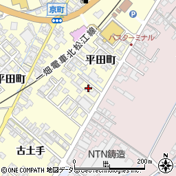 島根県出雲市平田町2044-3周辺の地図