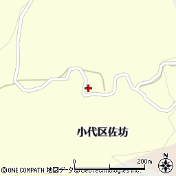 兵庫県美方郡香美町小代区佐坊120周辺の地図