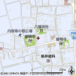 滋賀県長浜市内保町1307周辺の地図